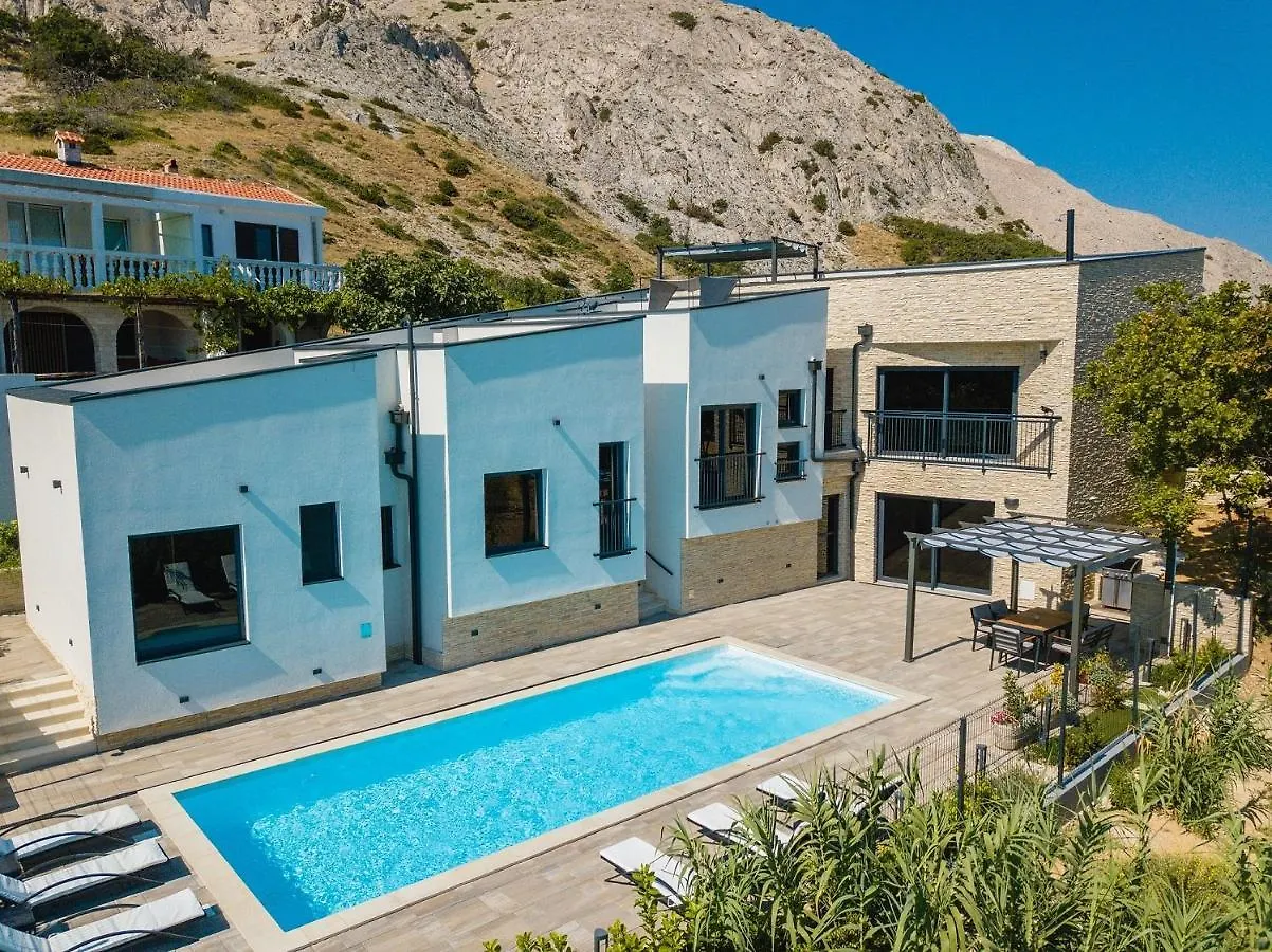 Villa Perla Nera Heated Pool & Sauna Stan Trigraci Kroatien