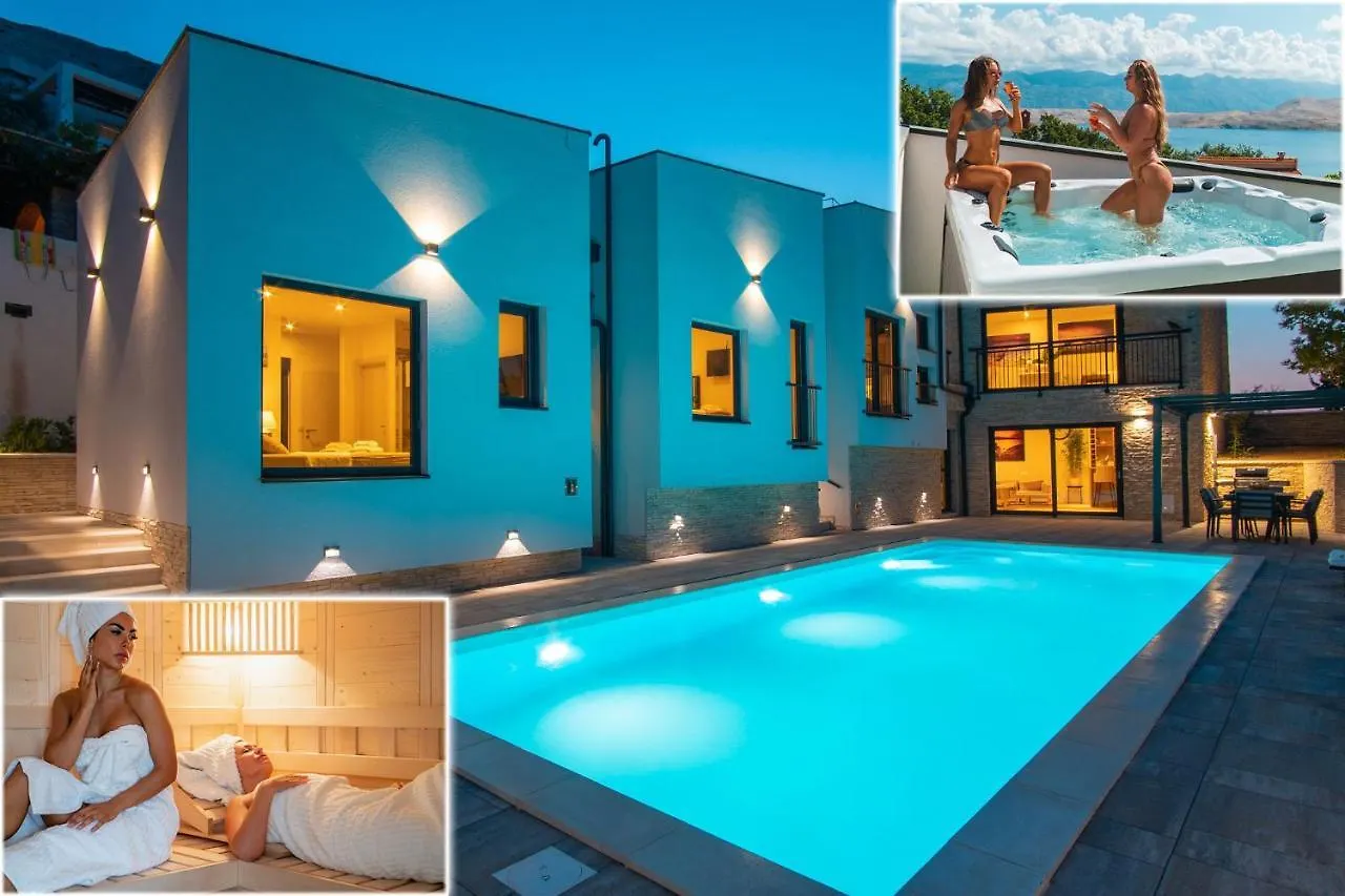 Perla Nera Heated Pool & Sauna Stan Trigraci